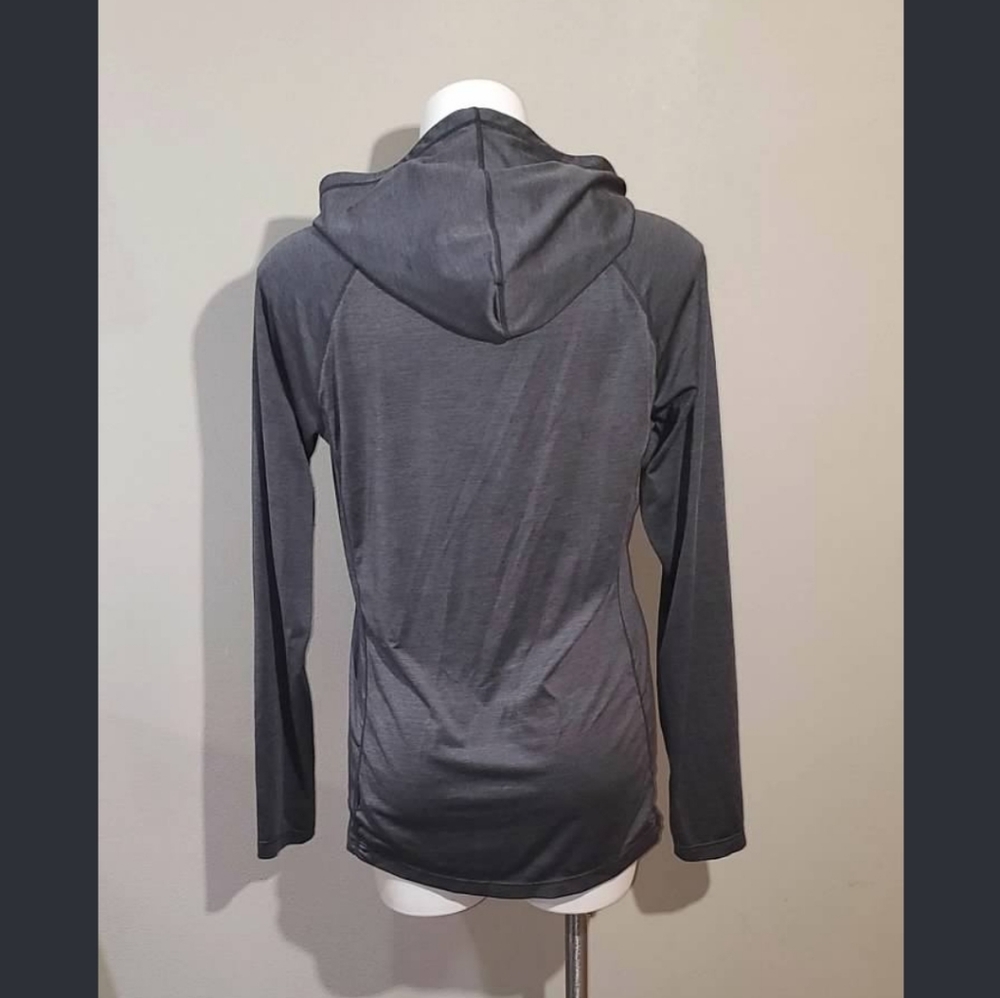 Reebok Gray Women's Hoodie Top - Picture 3 of 6